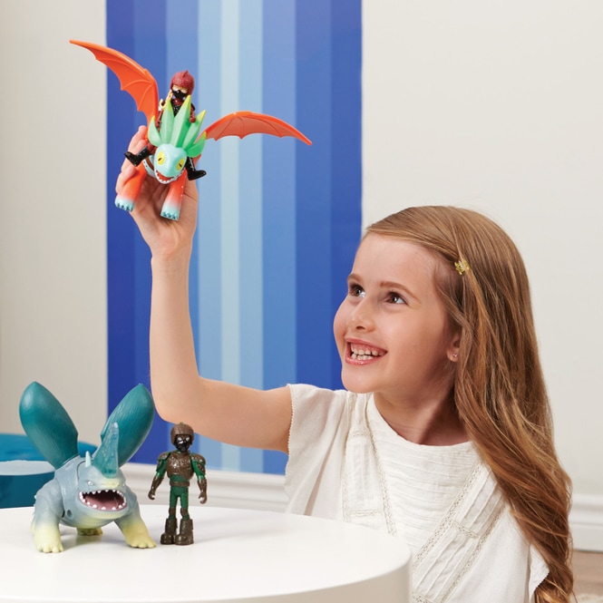 Dragons - Die 9 Welten - Adventure Set - Drache und Reiter Figur - 1 Stück