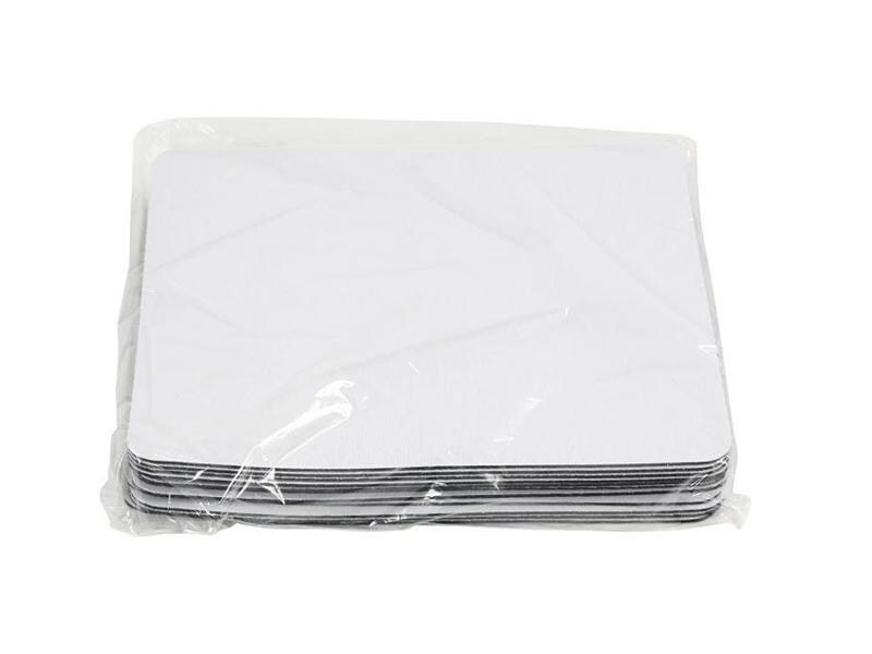 Creativ Company Mausmatte aus Neopren, Grosspackung 12 Stüc Mauspad zum Gestalten
