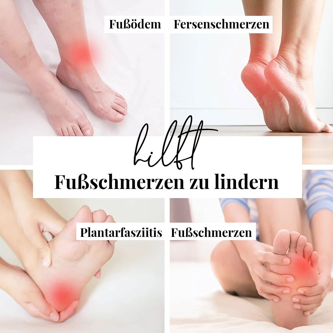 tuuli Massagerolle Massageroller Massagegerät Fuß Fußmassagegerät aus Holz