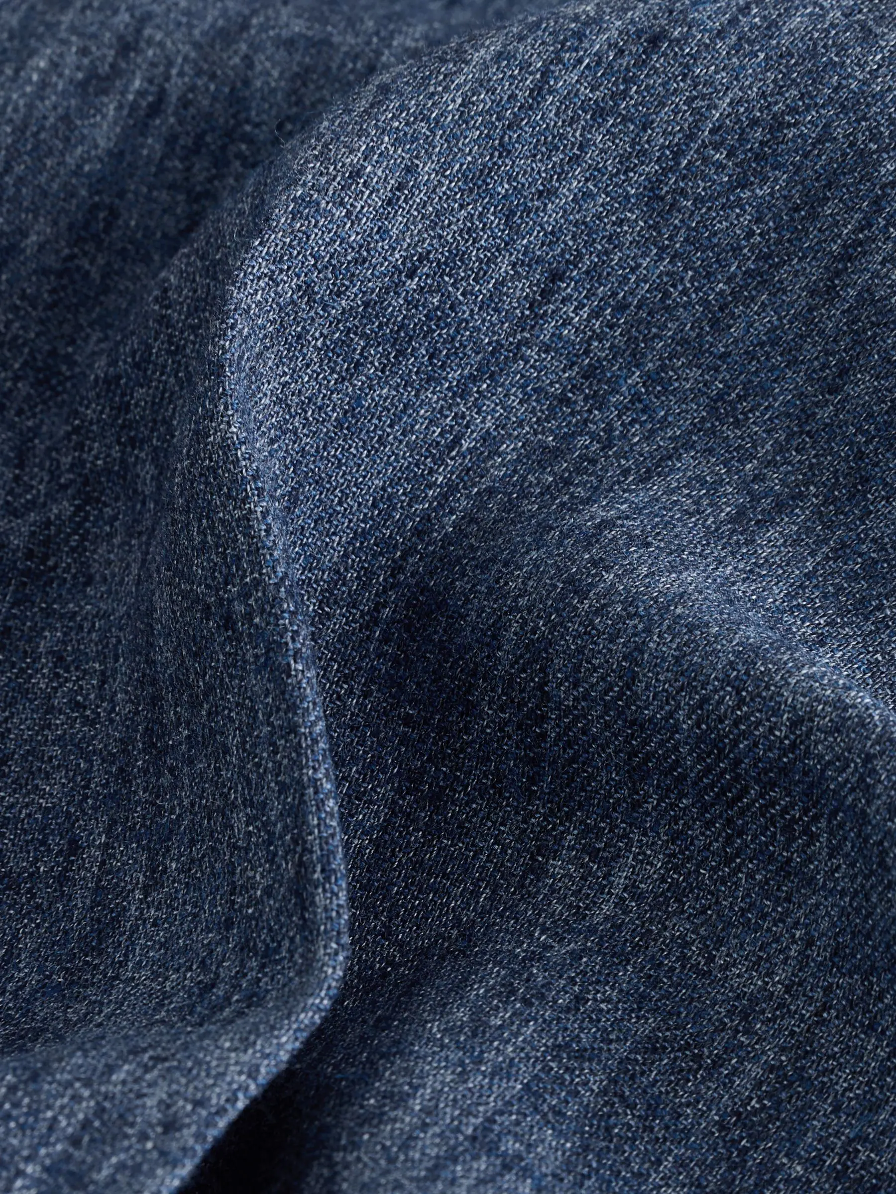 Blauw - Linnen pantalon (3 - 16 jr)