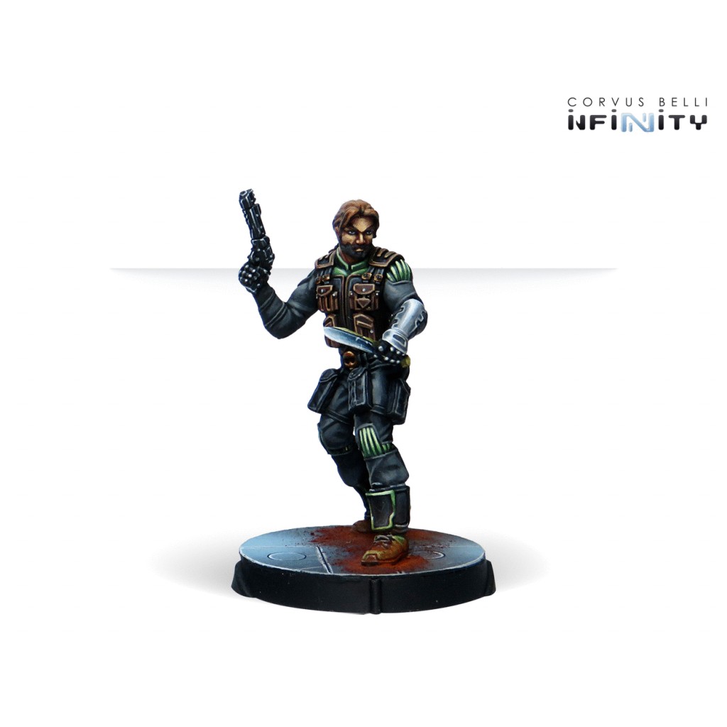 Infinity - Agents of the Human Sphere. RPG Characters Set