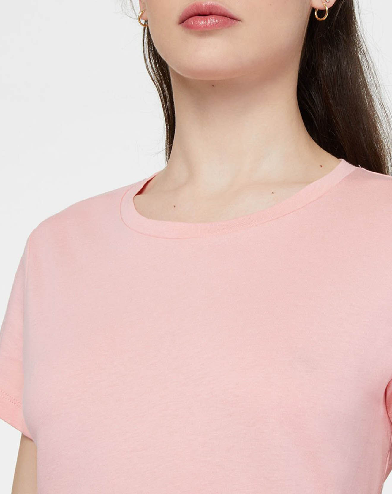 Galeries Lafayette T-Shirt Den droit rose