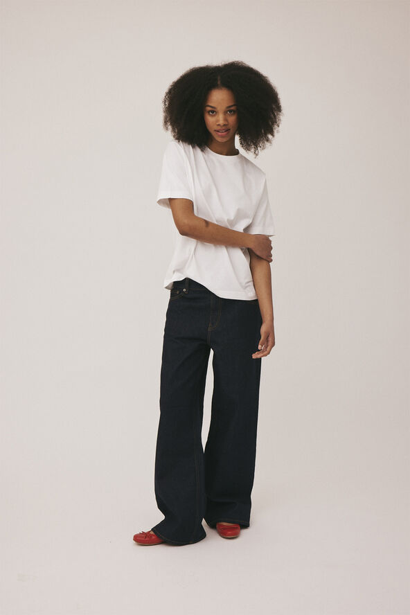 Magasin du Nord Collection Cleo M123 Wide Dark blue denim