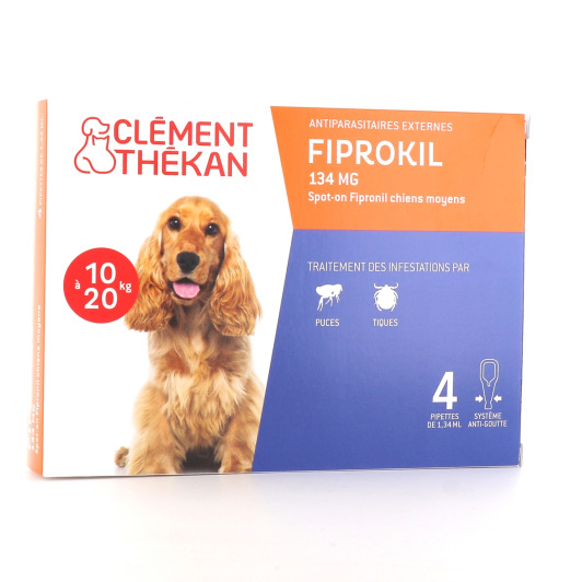 Fiprokil Chien Spot-On Antiparasitaires - Puces & Tiques