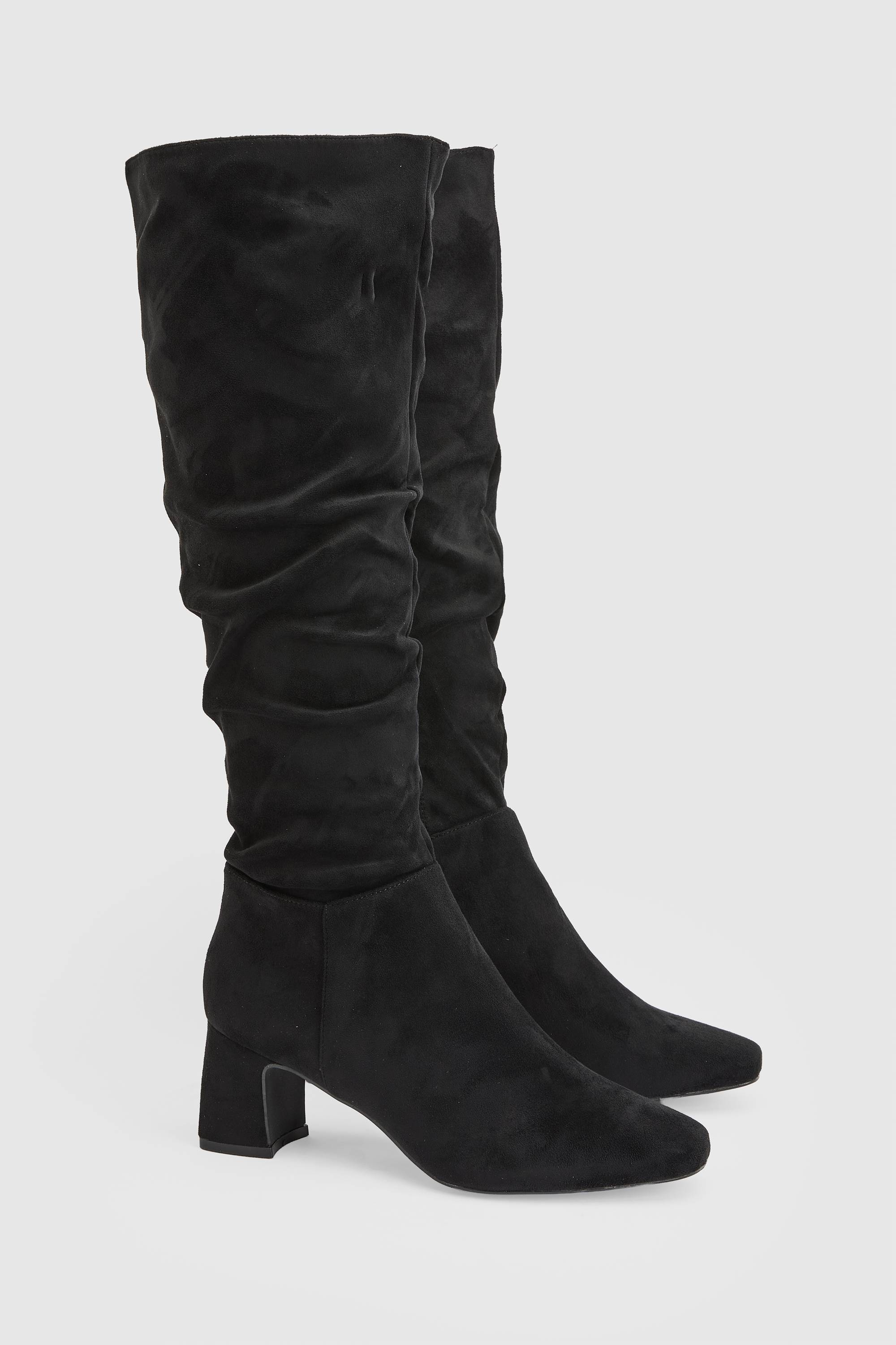 Wallis Bottes Hautes À Talons En Synthétique Kye