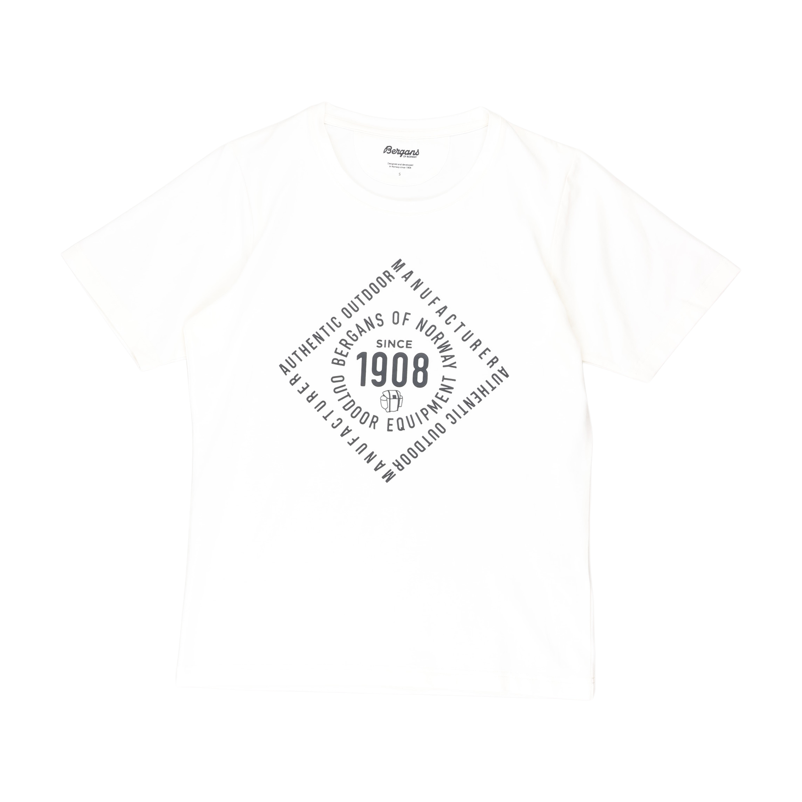 Bergans 1908 Tee, herre - S