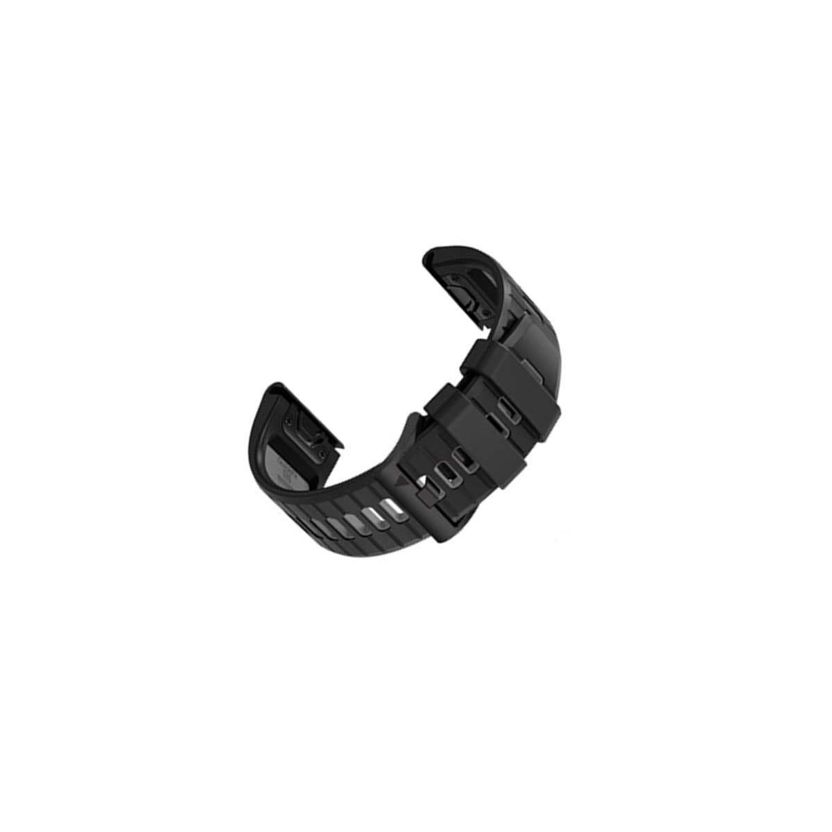 Silikonklokkerem for Garmin Fenix-serien Svart+grå