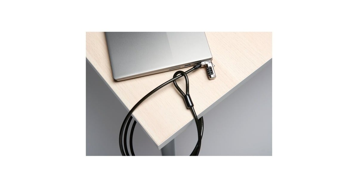 KensingtonSlim Combination Ultra Cable Lock voor Standard Slot beveiliging
