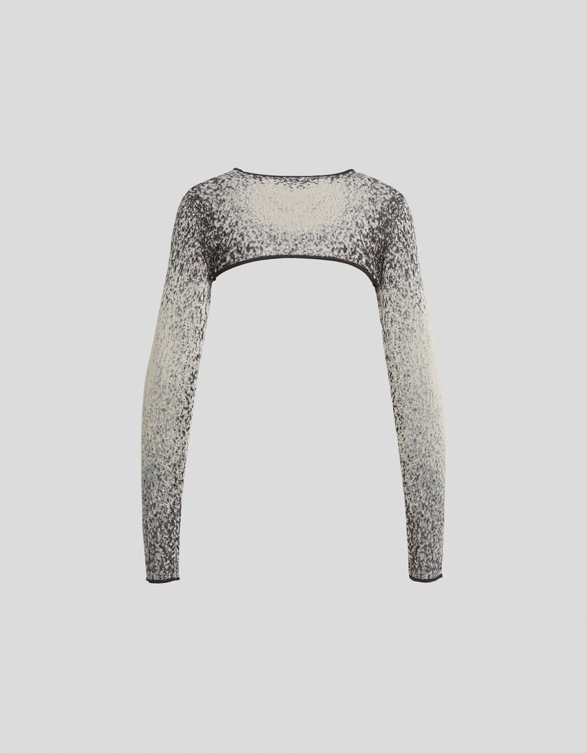 Aquecedores de braço em malha jacquard Generation Bershka
