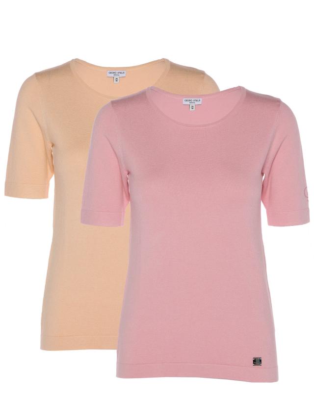 Halbarm-Pullover, 2er-Pack