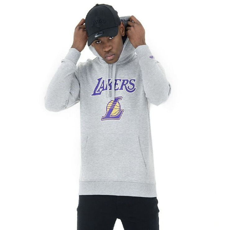 New Era TEAM LOGO PO HOODY LOSLAK LGH Los angeles lakers