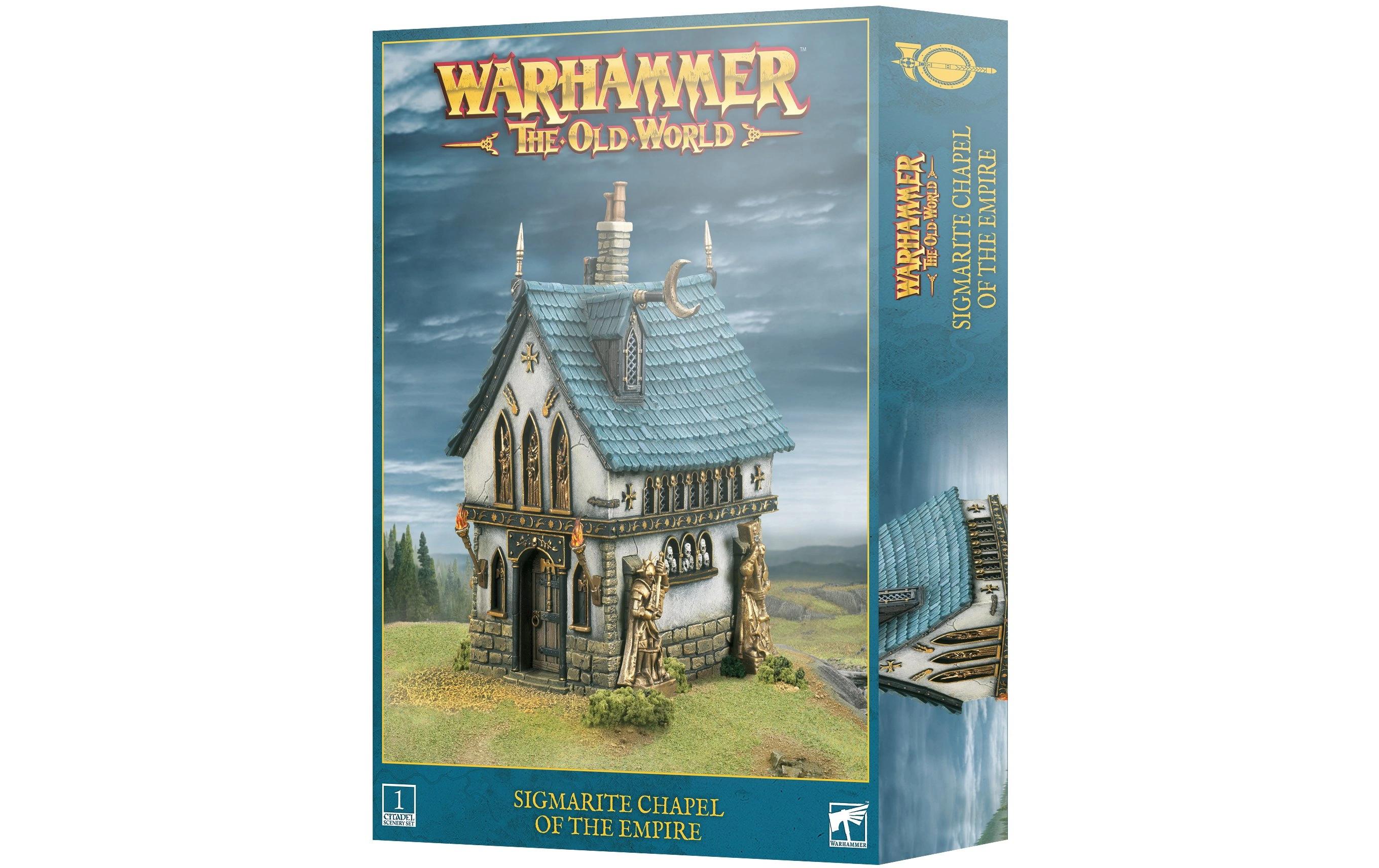 Geländestück Warhammer The old World Chapel Of The EmpireWarhammer The old World Chapel Of The Empire Bausatz