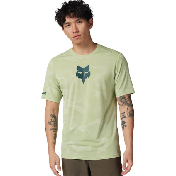 Maillot VTT FOX RANGER TRU DRI SS JERSEY CACTUS GREEN