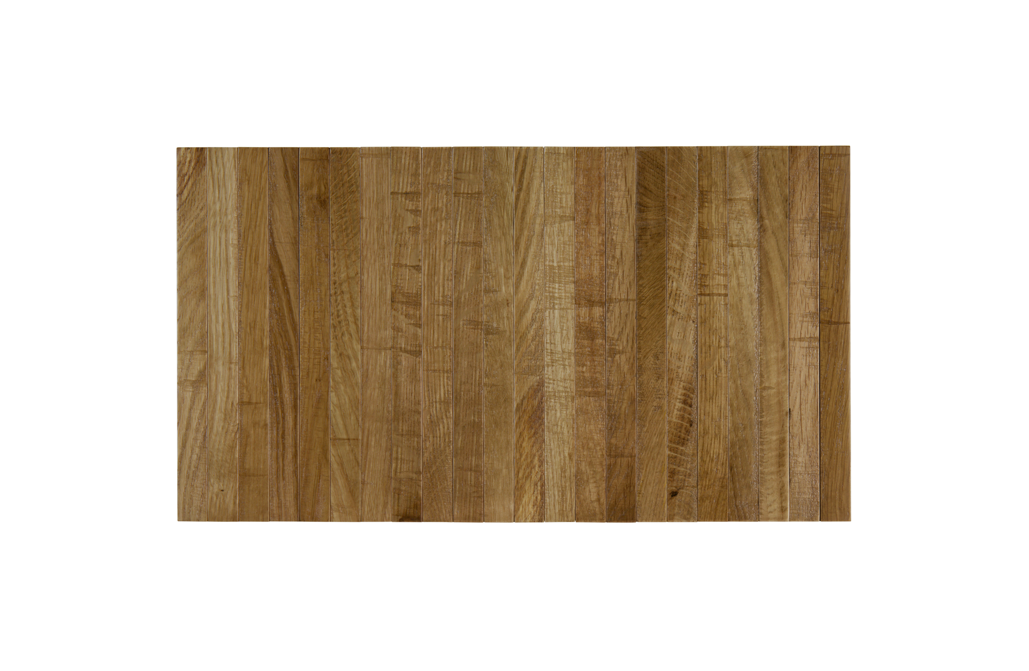 WOOOD dienblad armleuning flexibel - Medium Armleuning Flexibel Dienblad - M - Eikenhout antique finish