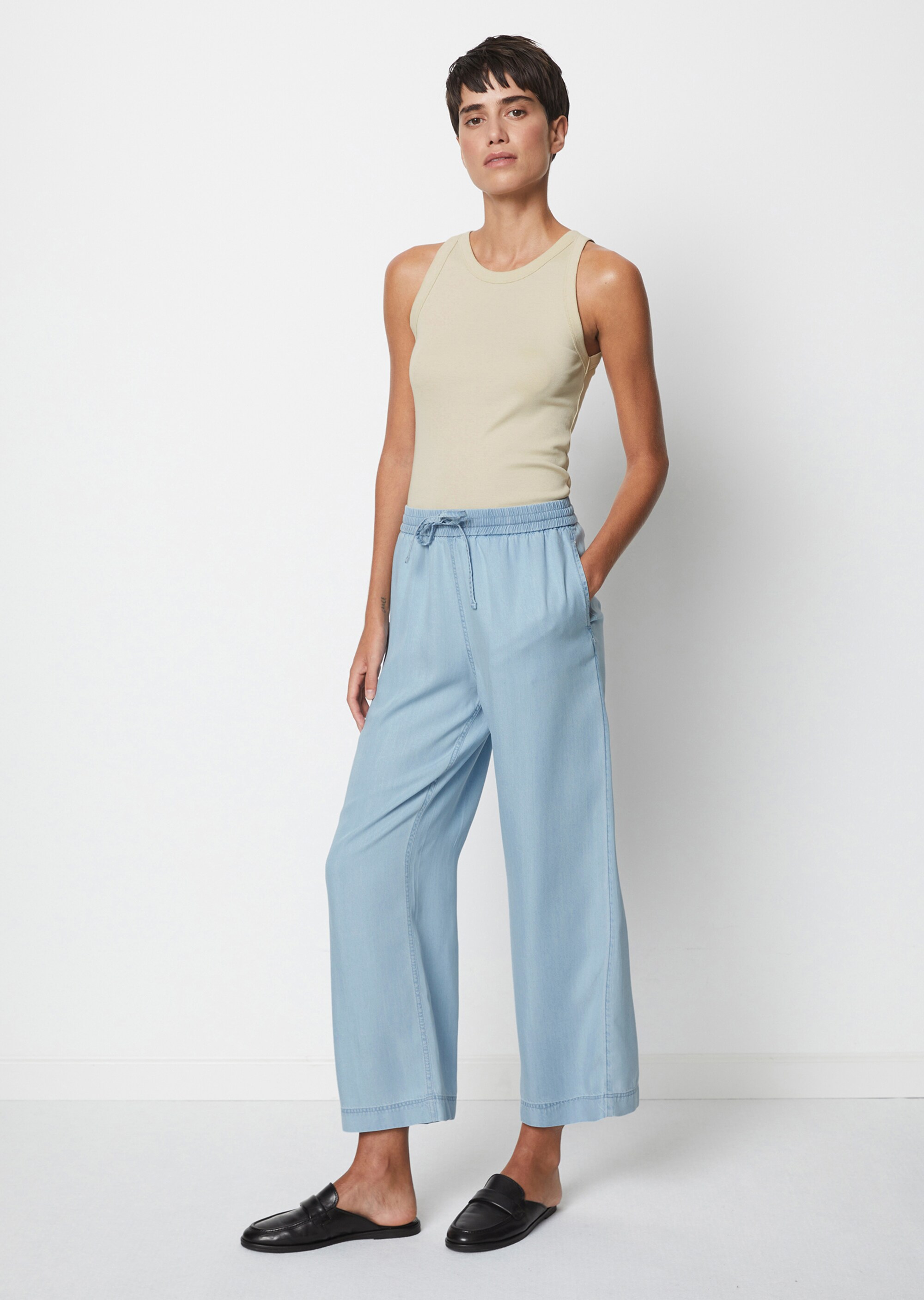 Tanktop regular aus Organic-Cotton-Rib-Jersey