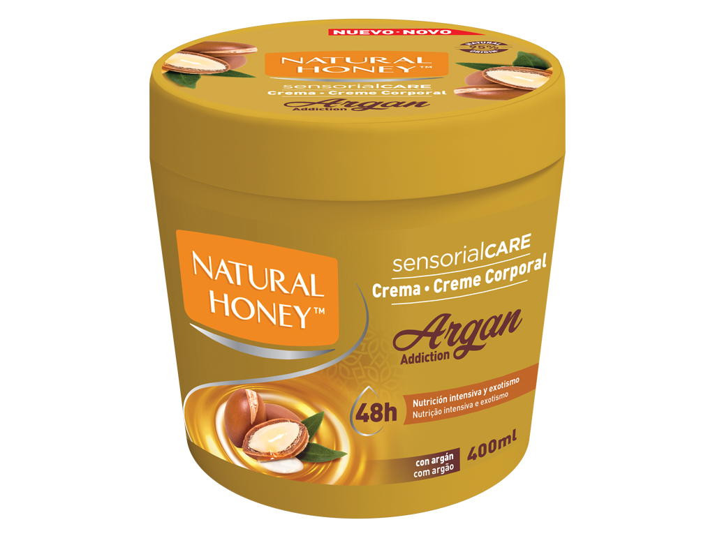 CREME DE CORPO ARGÃO NATURAL HONEY 400ML