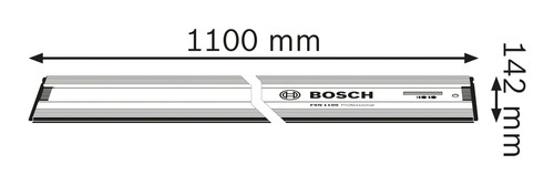 Bosch Professional Geleiderail FSN 1100