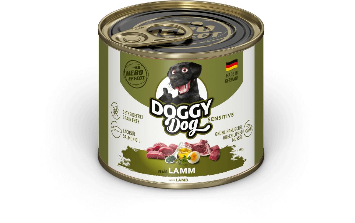 Nassfutter Dose Lamm Sensitive 200 gAlleinfuttermittel für ausgewachsene Hunde