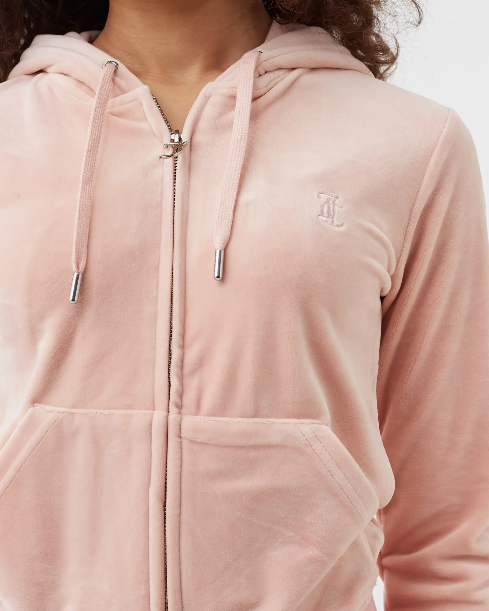 Juicy Couture Classic Velour Robertson Zip Hoodie