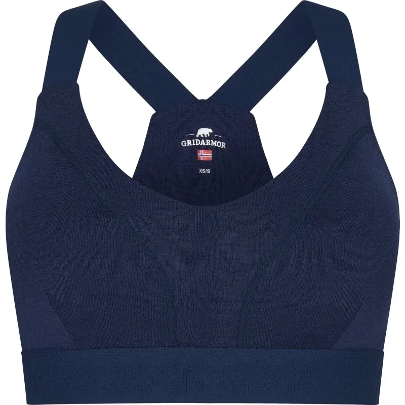 Gridarmor Women's Finse Merino Top 2.0 Navy Blazer