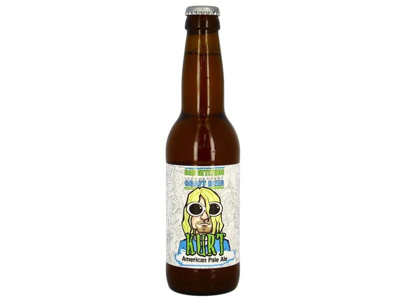 Birrificio San Martino Bier Bad Attitude Kurt 6 x 0.33 l Obergäriges, hopfenbetontes Pale Ale