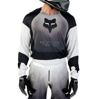 Maillot cross Fox 360 - REVISE 2024 - Noir / Gris