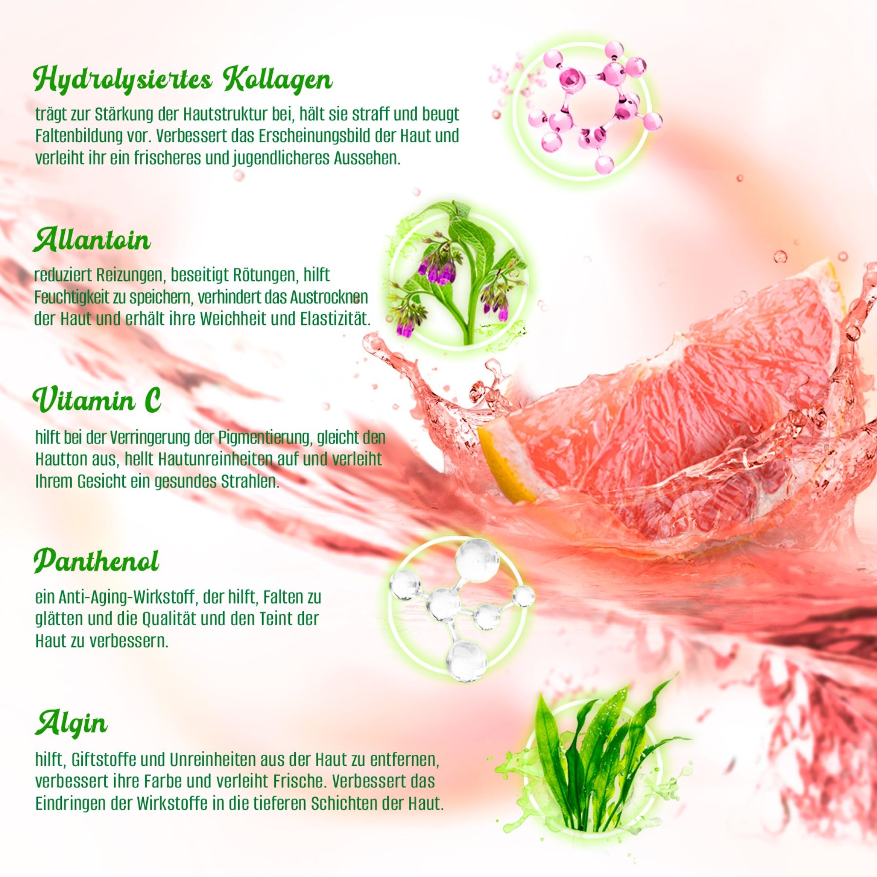 P-beauty Alginat Maske Peel-Off Pulver