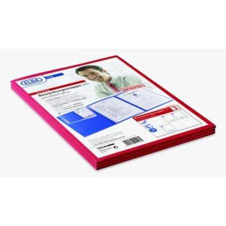 Elba 100091764 Bewerbungsmappe job excellent plus, Karton, A4, anthrazit, 3 Stück