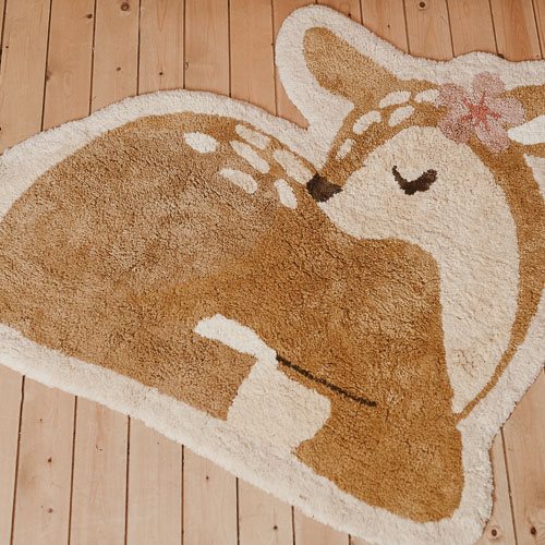 Vloerkleed Hert - 103x110 cm kopen? | Little Dutch