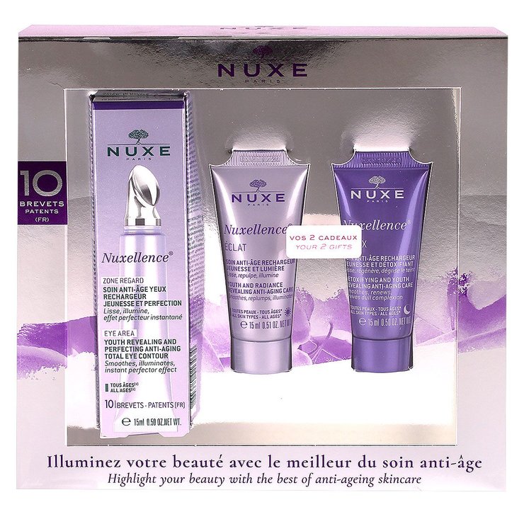 Coffret Nuxellence anti-âge yeux + soins offerts