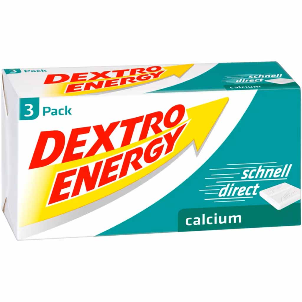 Dextro Energy Calcium 3er Pack 138g MHD:28.6.25