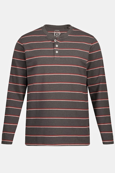 Schlafanzug, Homewear, OEKO-TEX, Zweiteiler, Langarm-Henley, karierte Hose