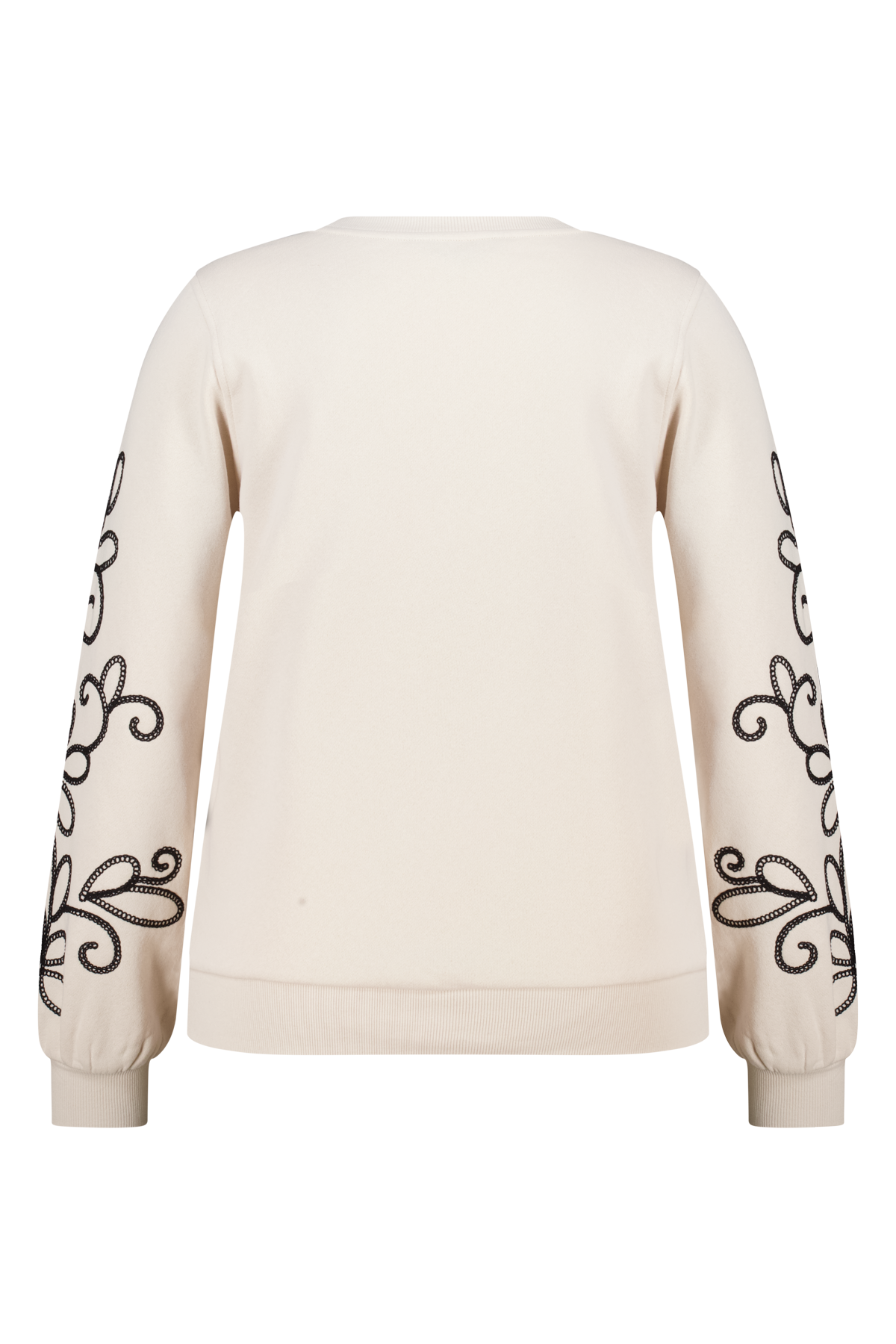 Sweater met broderie details Kit