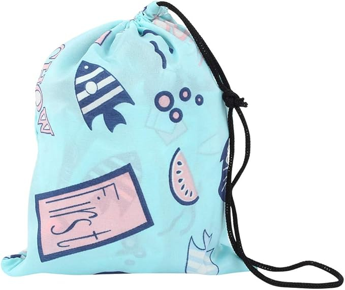 (43x25cm) Hygiene Stoff Kinder Einkaufswagen Sitz Überzug Universal Hochstuhl Schutz Abdeckung inkl. Aufewahrungs Beutel - Fisch / Boot