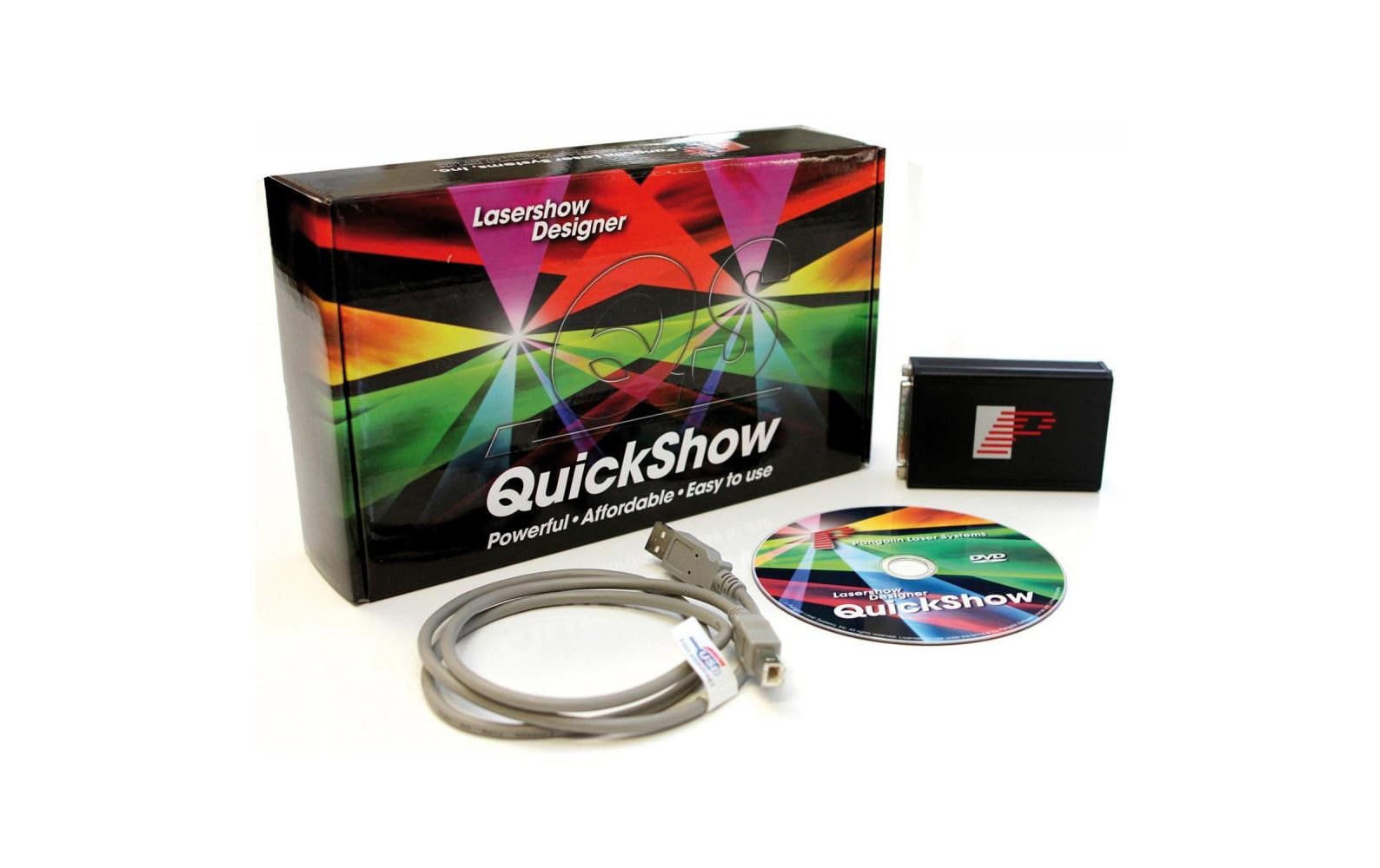 Lichtsteuerung Pangolin Quickshow Flashback 3<br>Laser-Steuerungs-Software