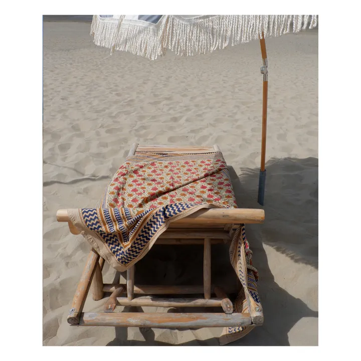 Doing Goods Plaid en coton Evy | Ecru