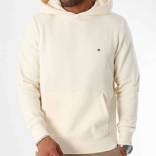 Sweat Capuche Flag Logo 4266 Beige