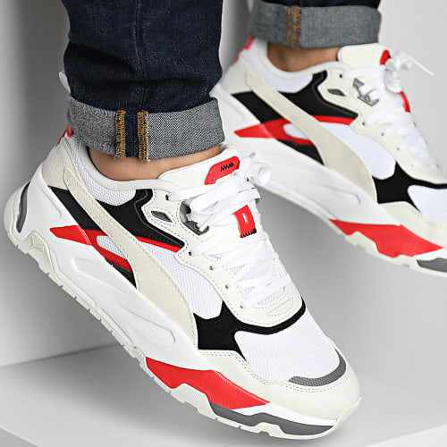 Baskets Trinity 389289 Puma White Vapor Gray Black