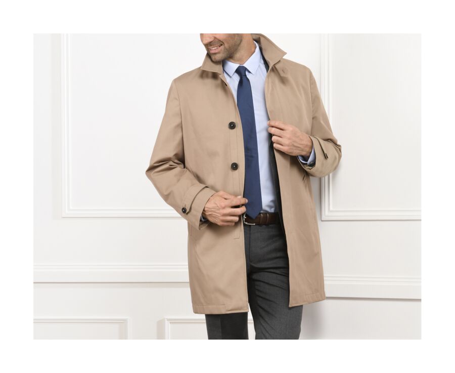 Trench homme Beige Foncé - AURÈLE II