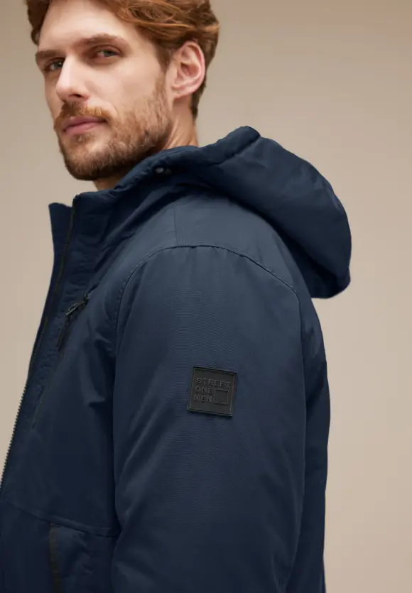 Blouson mit Kapuze - midnight blue