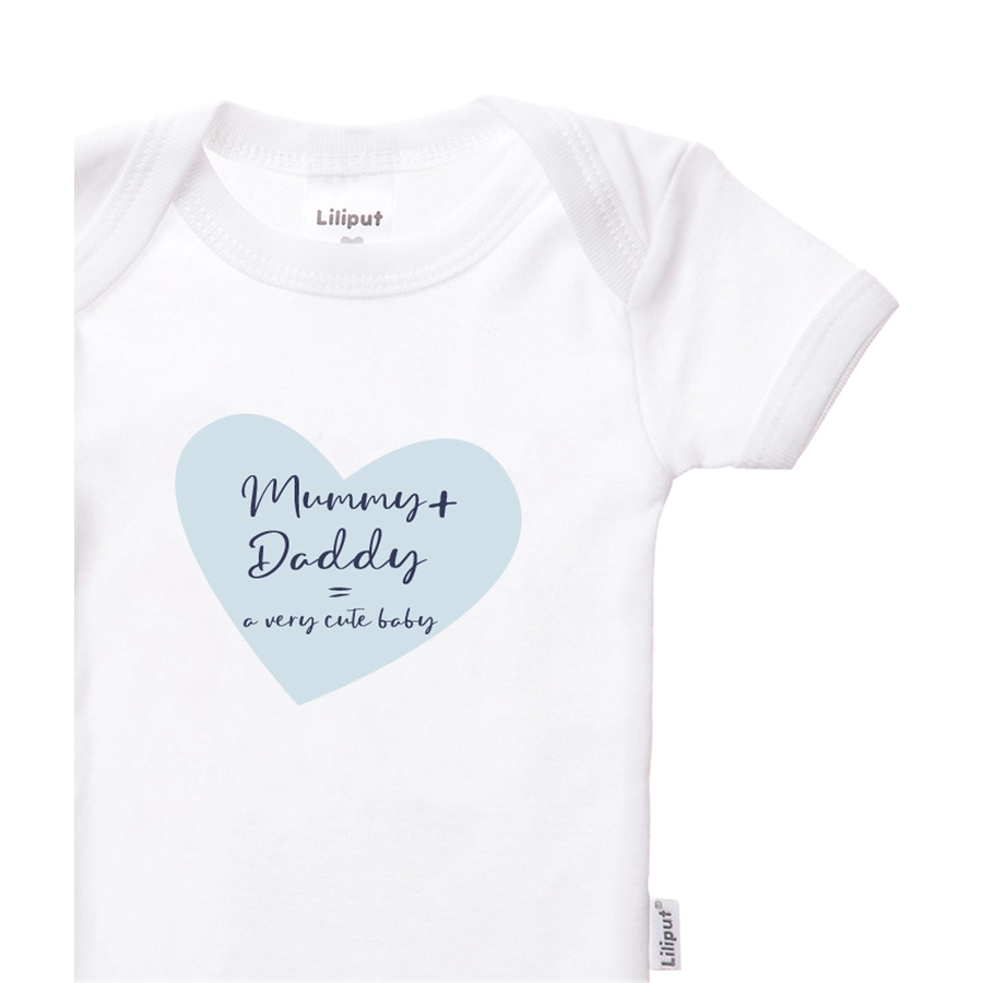 Liliput Erstausstattungsset Mommy+Daddy weiss blau