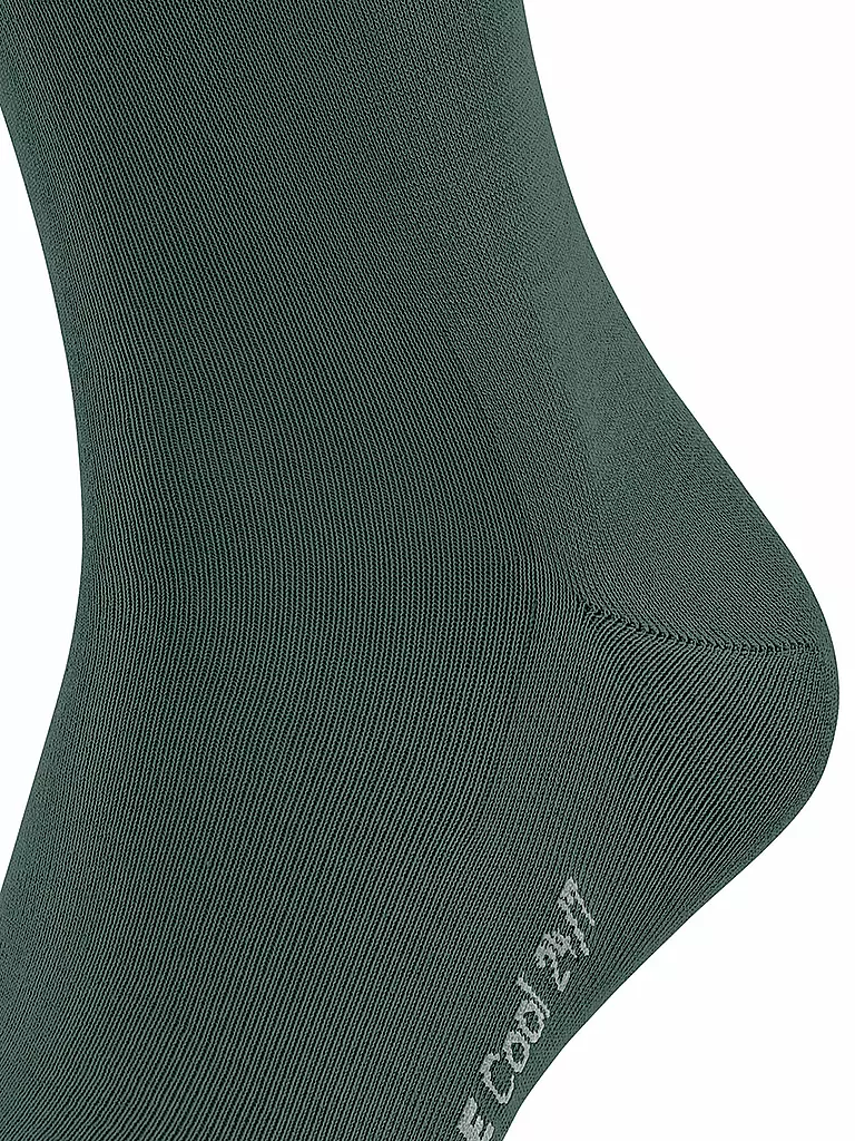 FALKE Socken Cool 24/7 hunter green dunkelgrün