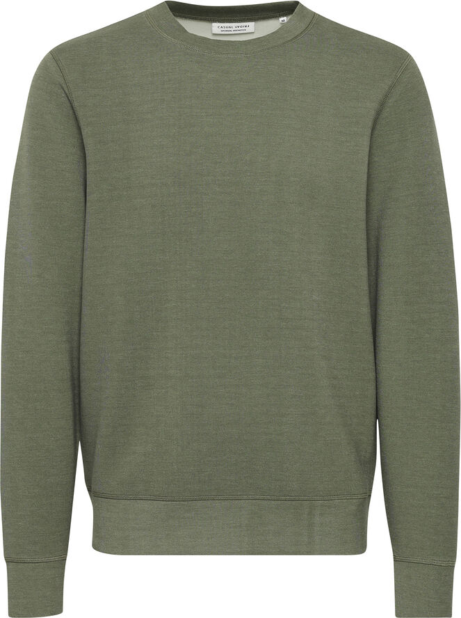 Casual Friday CFSEBASTIAN crew neck sweat Winter moss melange