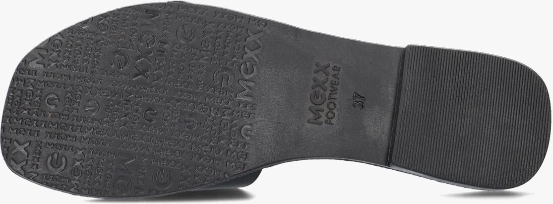 MEXX zwarte mexx slippers lolli