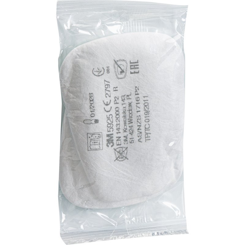 Kit 2 filtres 3M pour masque Série 6000 A2P2