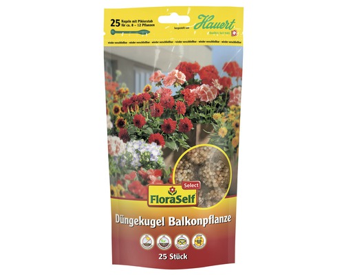 FloraSelfSelect balkonplantenmestballen, 25 stuks