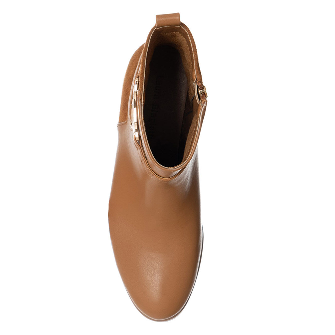 Laura Biagiotti Bottines Florine camel - Talon 6 cm