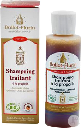 Ballot-Flurin Shampoing Anti-Pelliculaire Et Apaisant À La Propolis Flacon 125ml