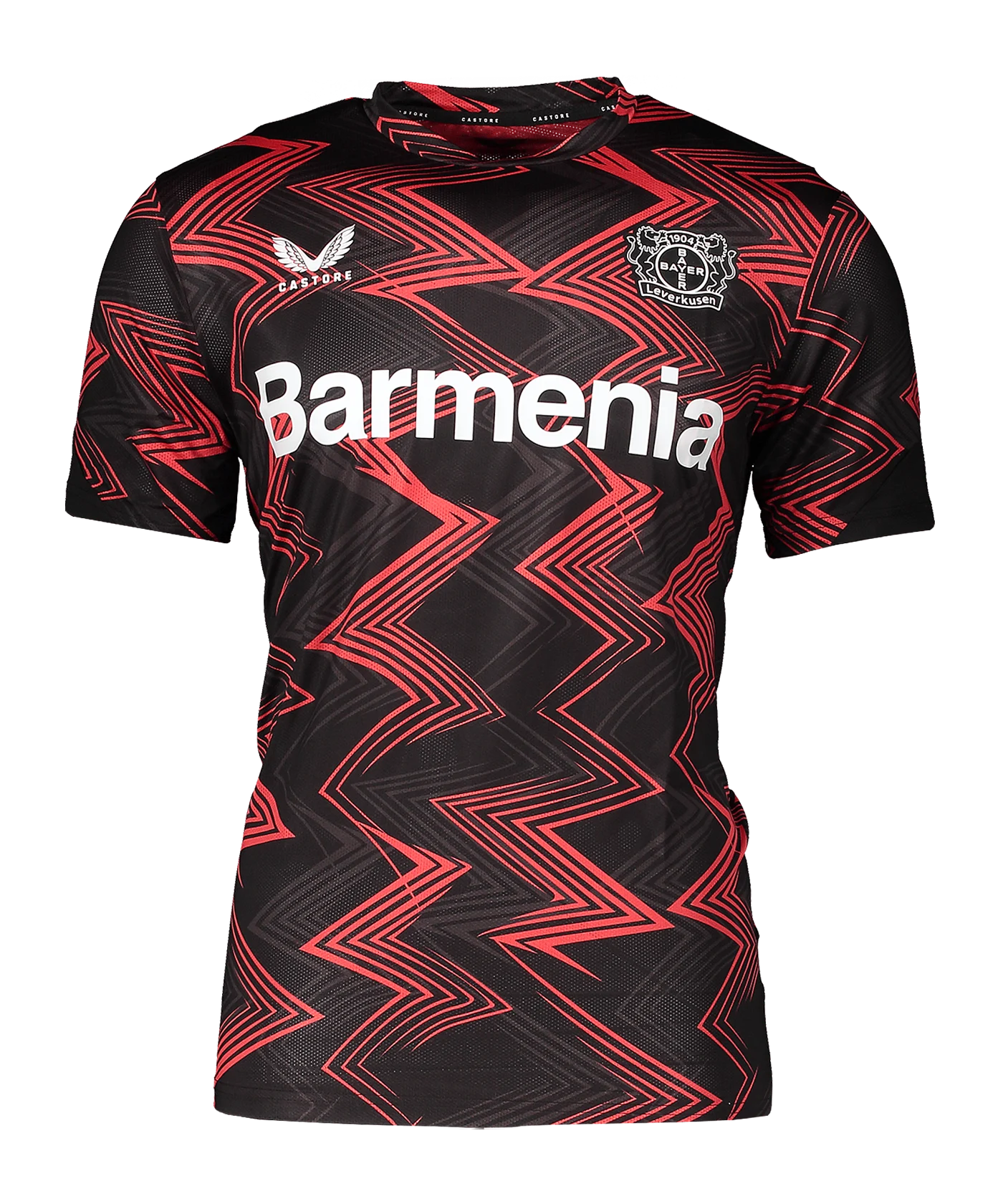 Castore Bayer 04 Leverkusen League Matchday T-Shirt Schwarz F015