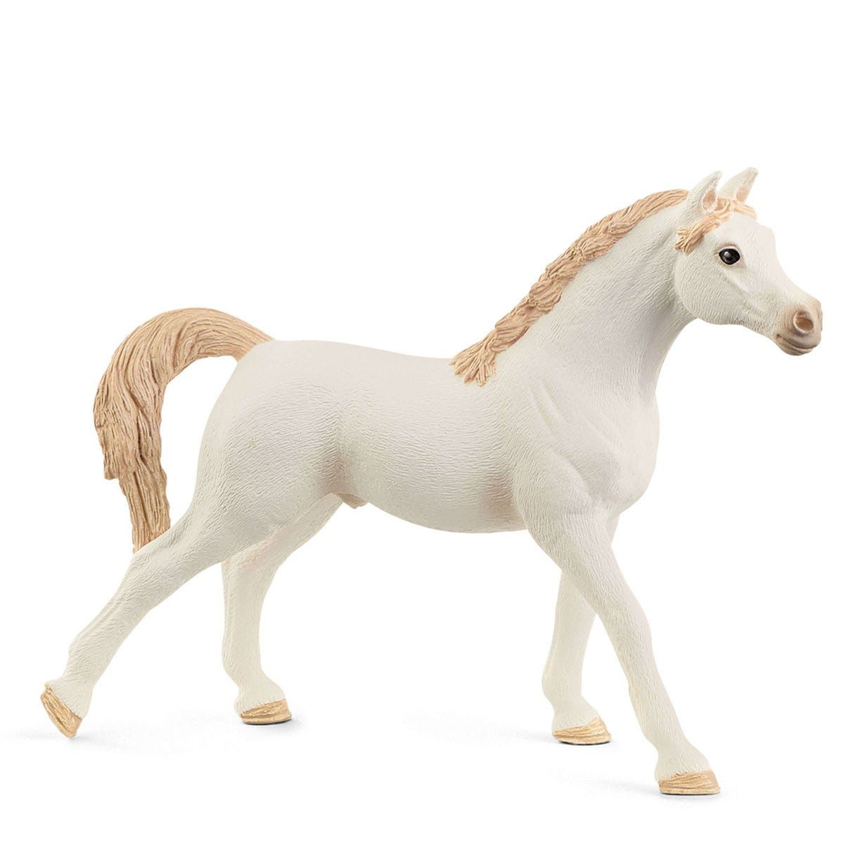 Schleich 72153 - Horse Club - Spielfigur, weiß, Araber Hengst